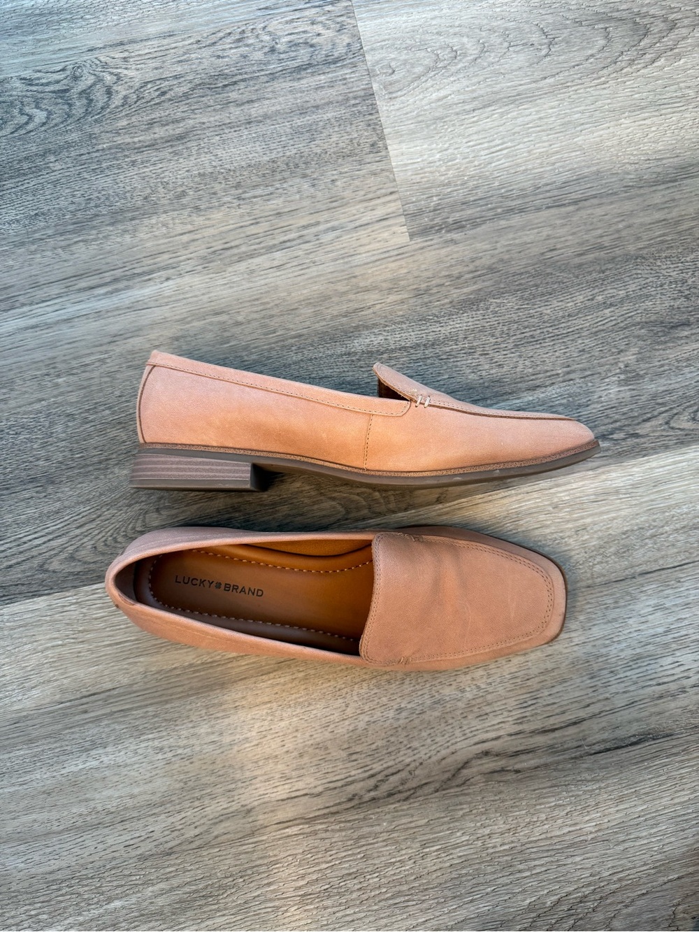 “Lauren” Leather Slip-On Loafers
